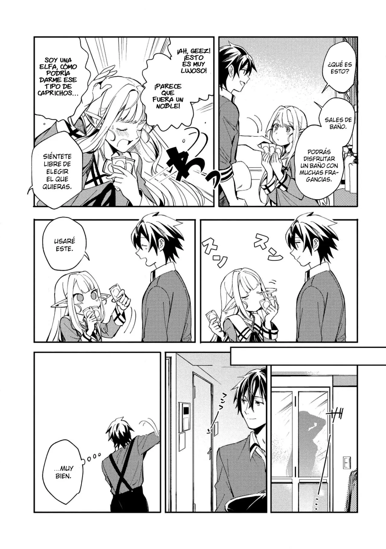 Nihon E Youkoso Elf-san capítulo 4, página 4