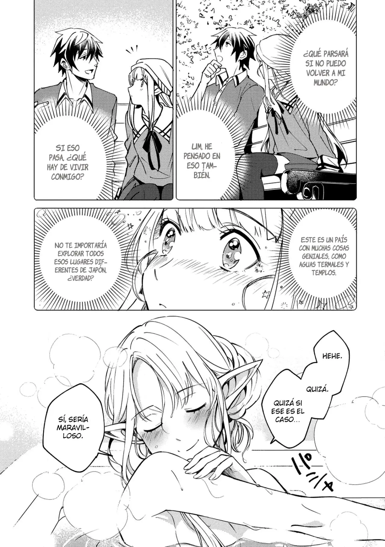 Nihon E Youkoso Elf-san capítulo 4, página 6