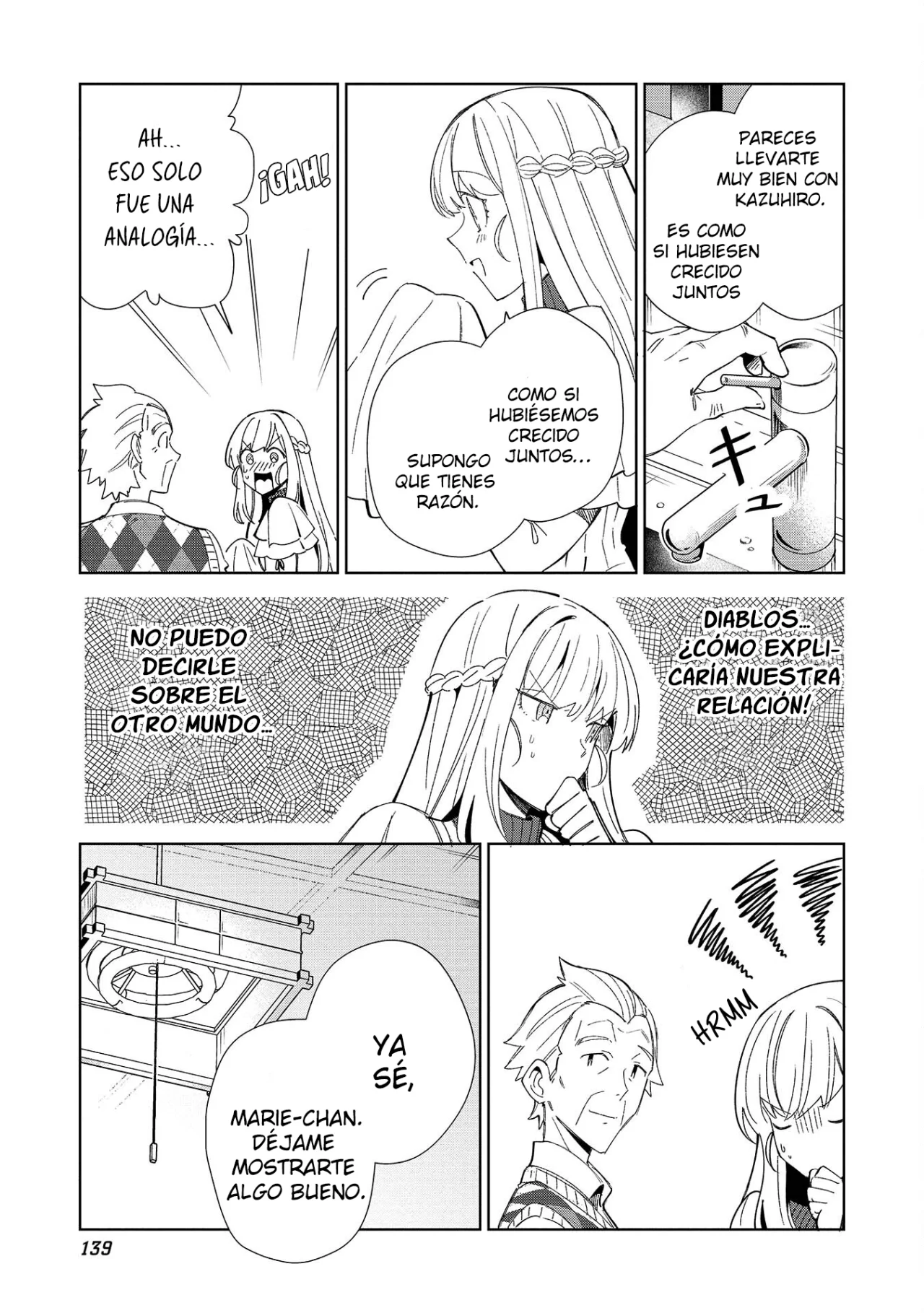 Nihon E Youkoso Elf-san capítulo 40, página 8