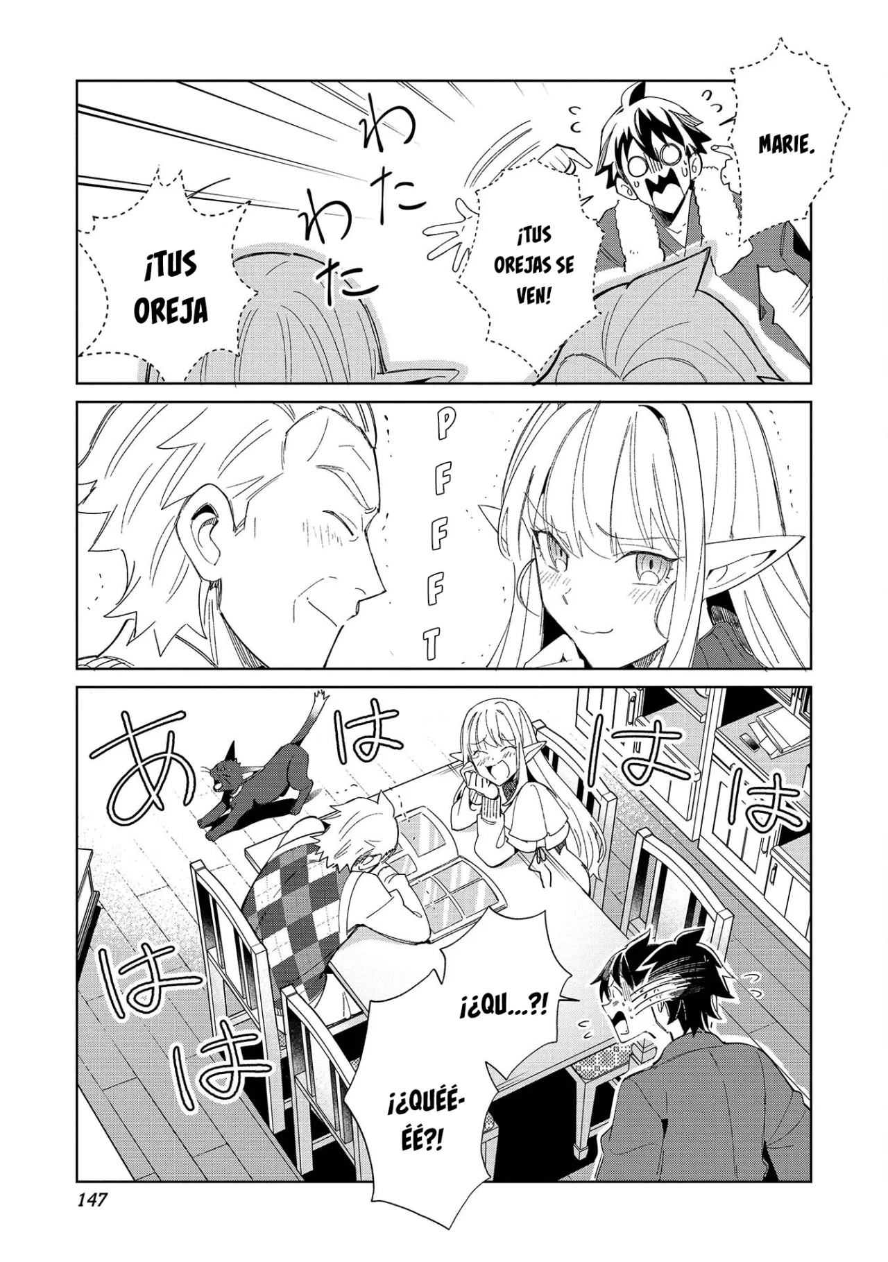Nihon E Youkoso Elf-san capítulo 40, página 16