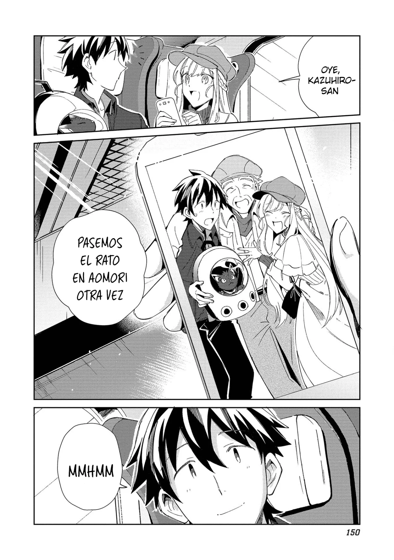 Nihon E Youkoso Elf-san capítulo 40, página 19