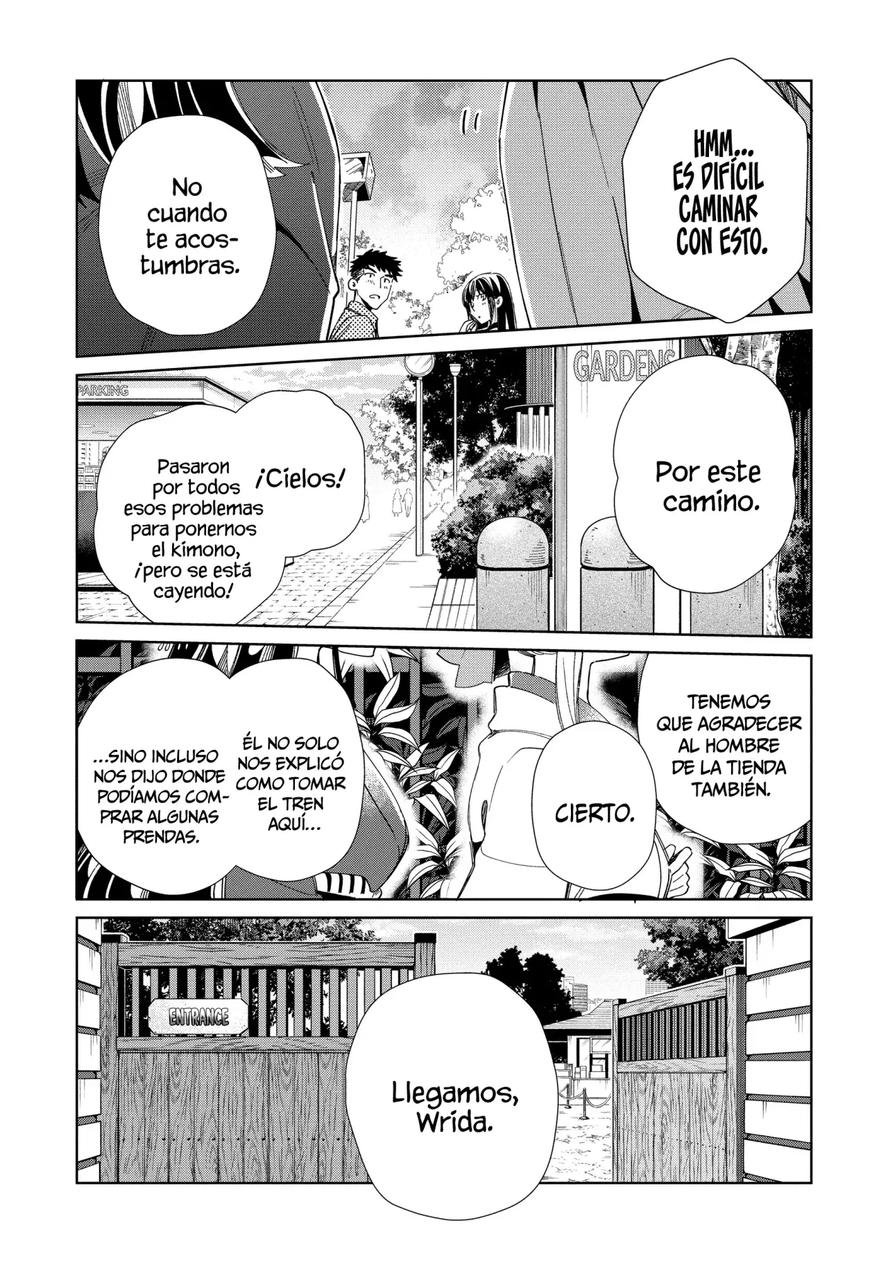 Nihon E Youkoso Elf-san capítulo 43, página 14