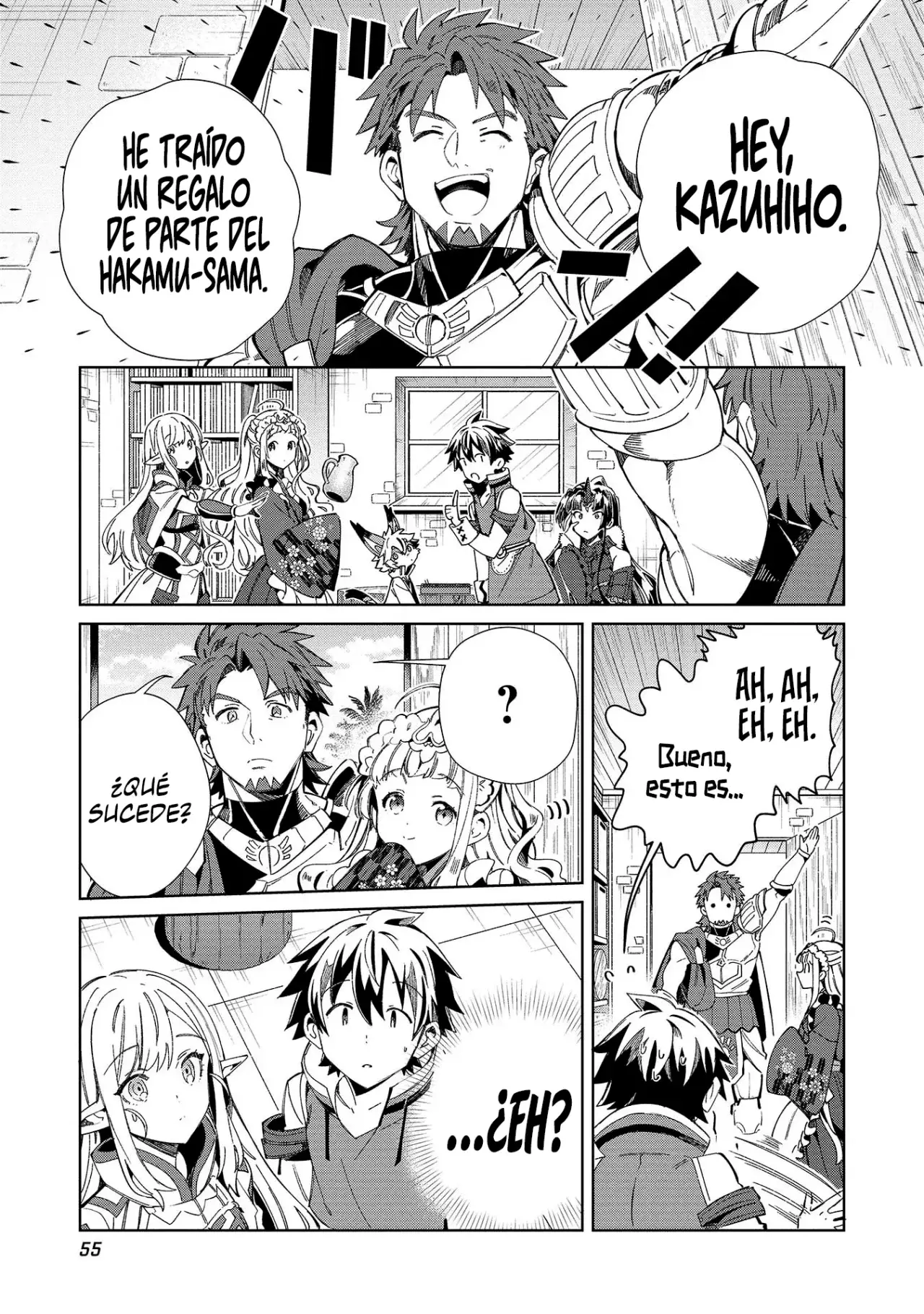 Nihon E Youkoso Elf-san capítulo 49, página 10