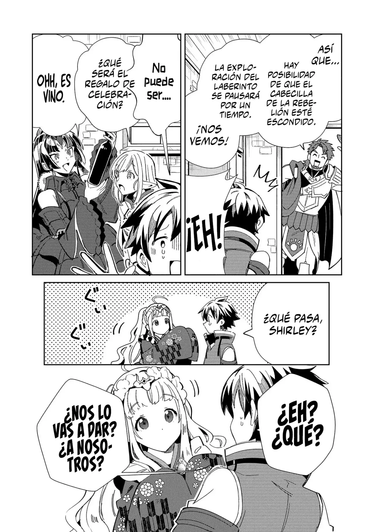 Nihon E Youkoso Elf-san capítulo 49, página 13