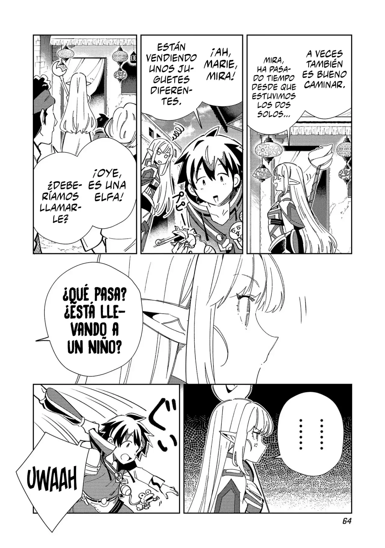 Nihon E Youkoso Elf-san capítulo 49, página 19