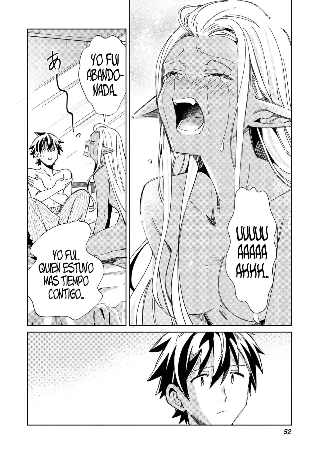 Nihon E Youkoso Elf-san capítulo 50, página 21