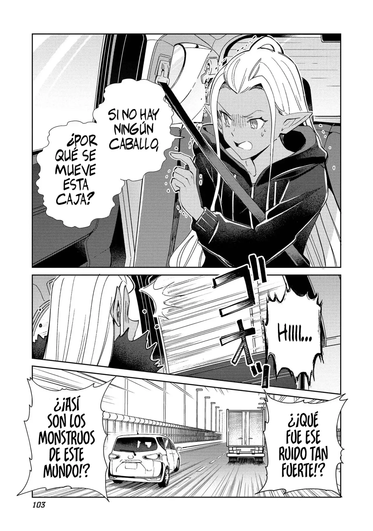 Nihon E Youkoso Elf-san capítulo 51, página 5