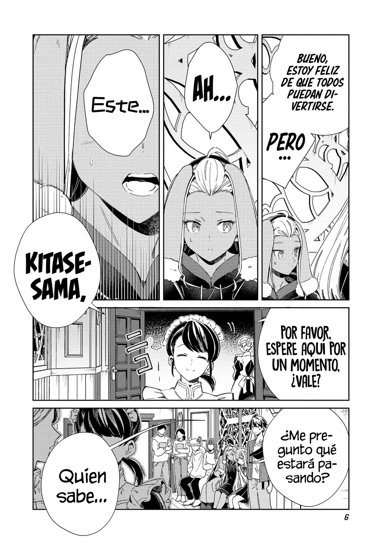 Nihon E Youkoso Elf-san capítulo 53, página 7