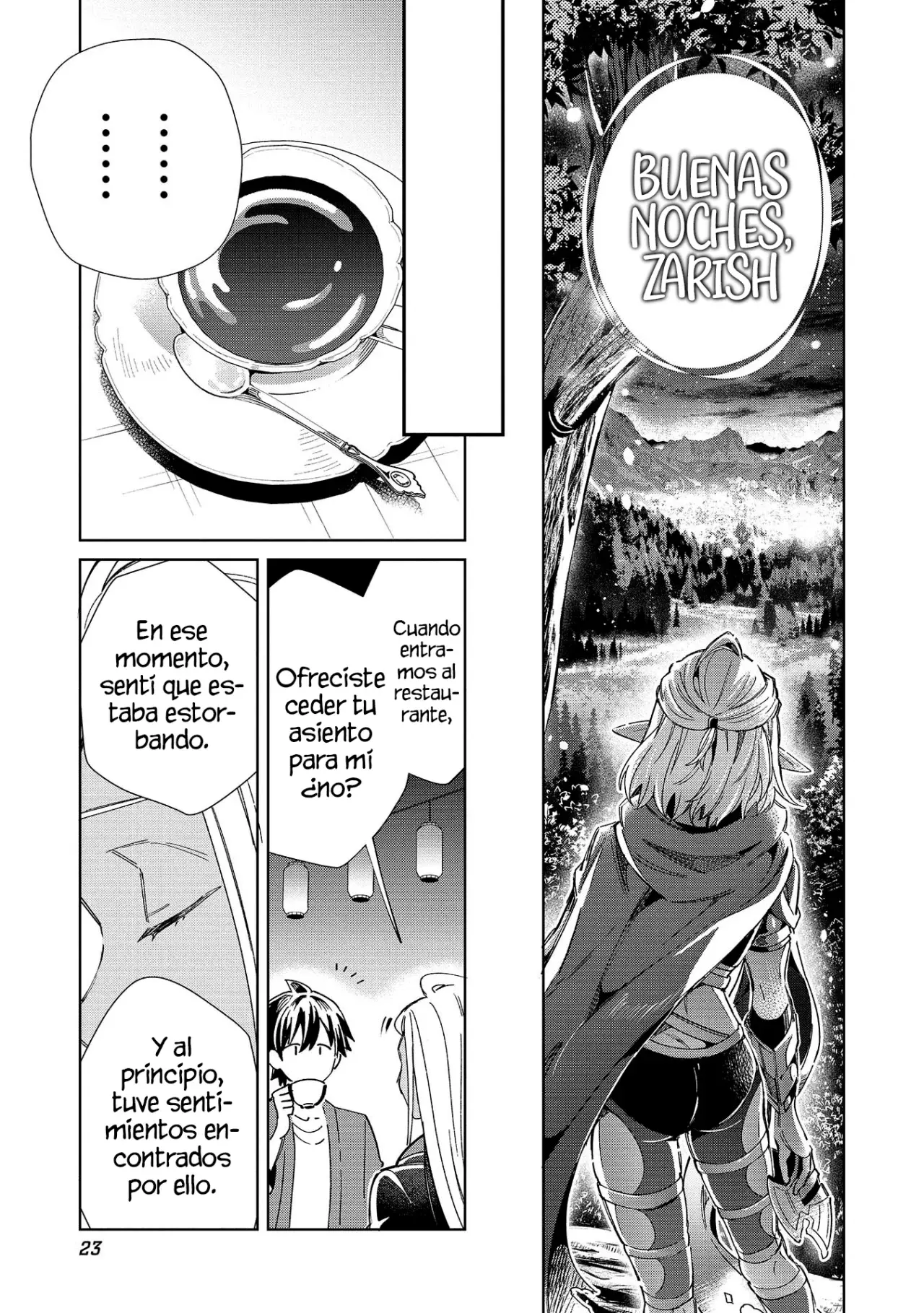 Nihon E Youkoso Elf-san capítulo 53, página 24