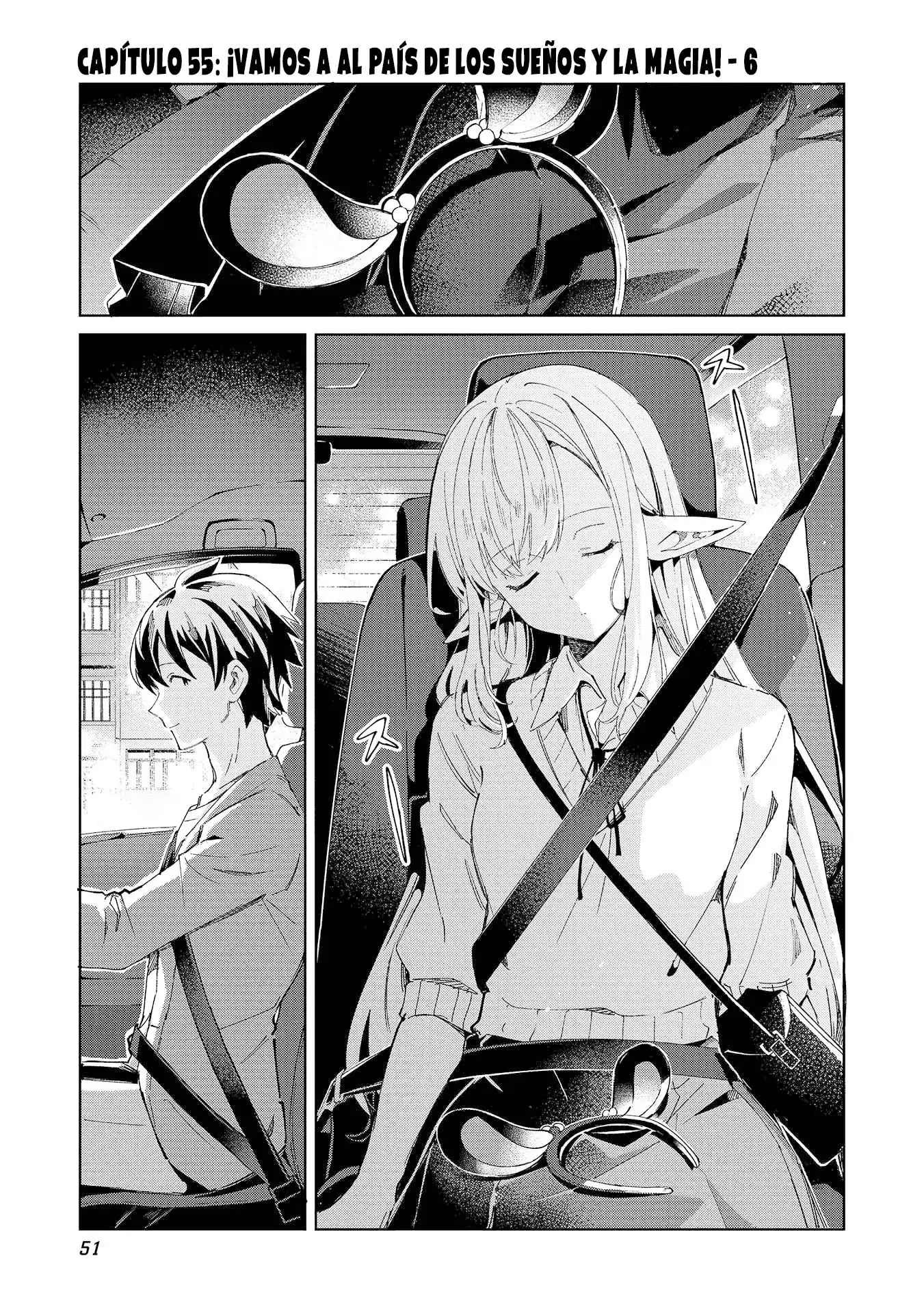 Nihon E Youkoso Elf-san capítulo 55, página 2