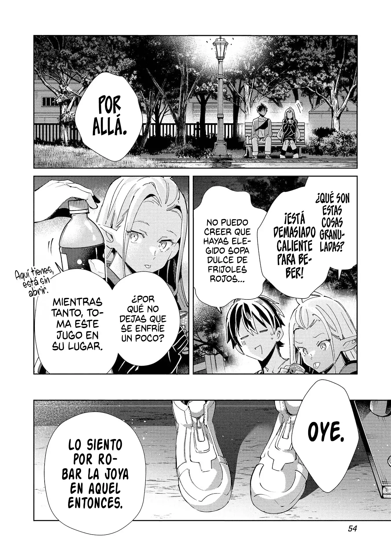 Nihon E Youkoso Elf-san capítulo 55, página 5