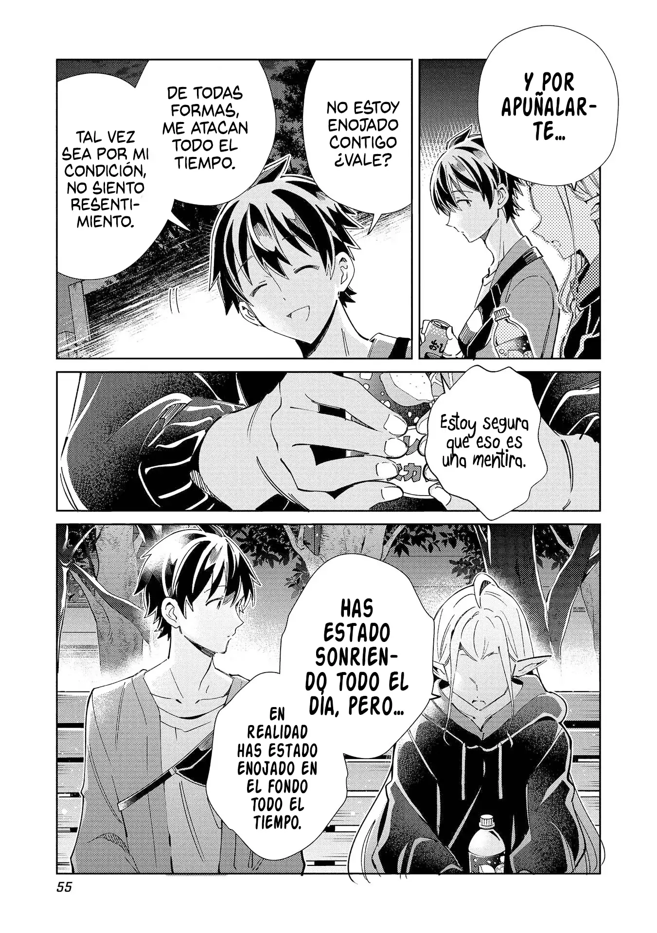 Nihon E Youkoso Elf-san capítulo 55, página 6