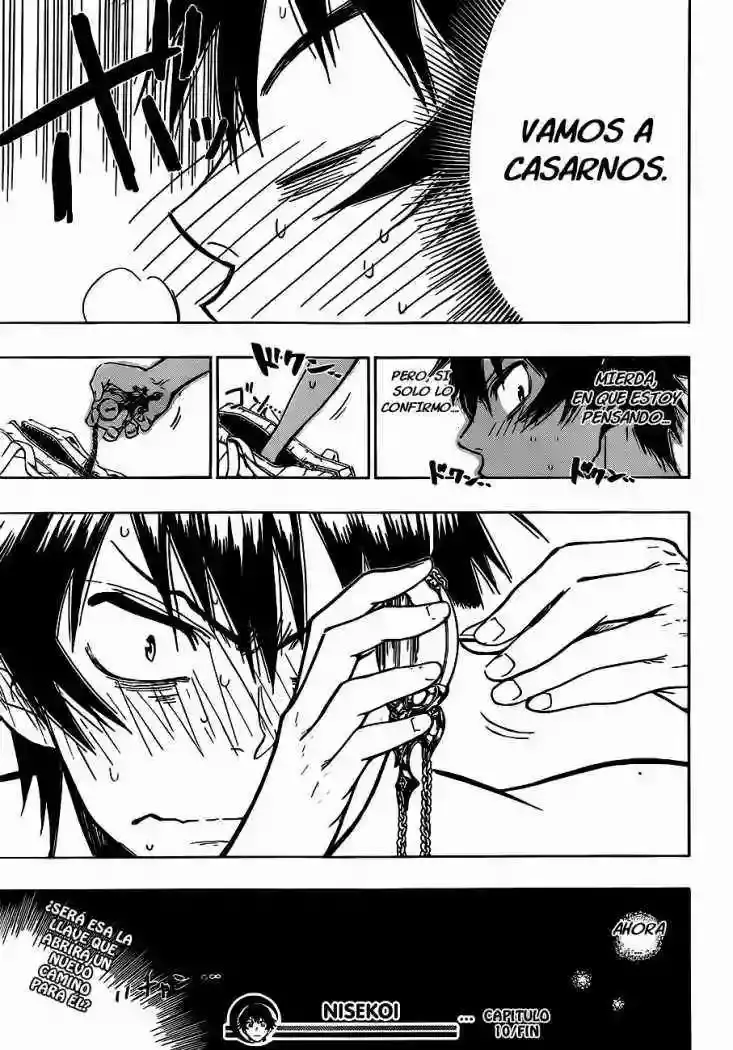 Nisekoi capítulo 10, página 20