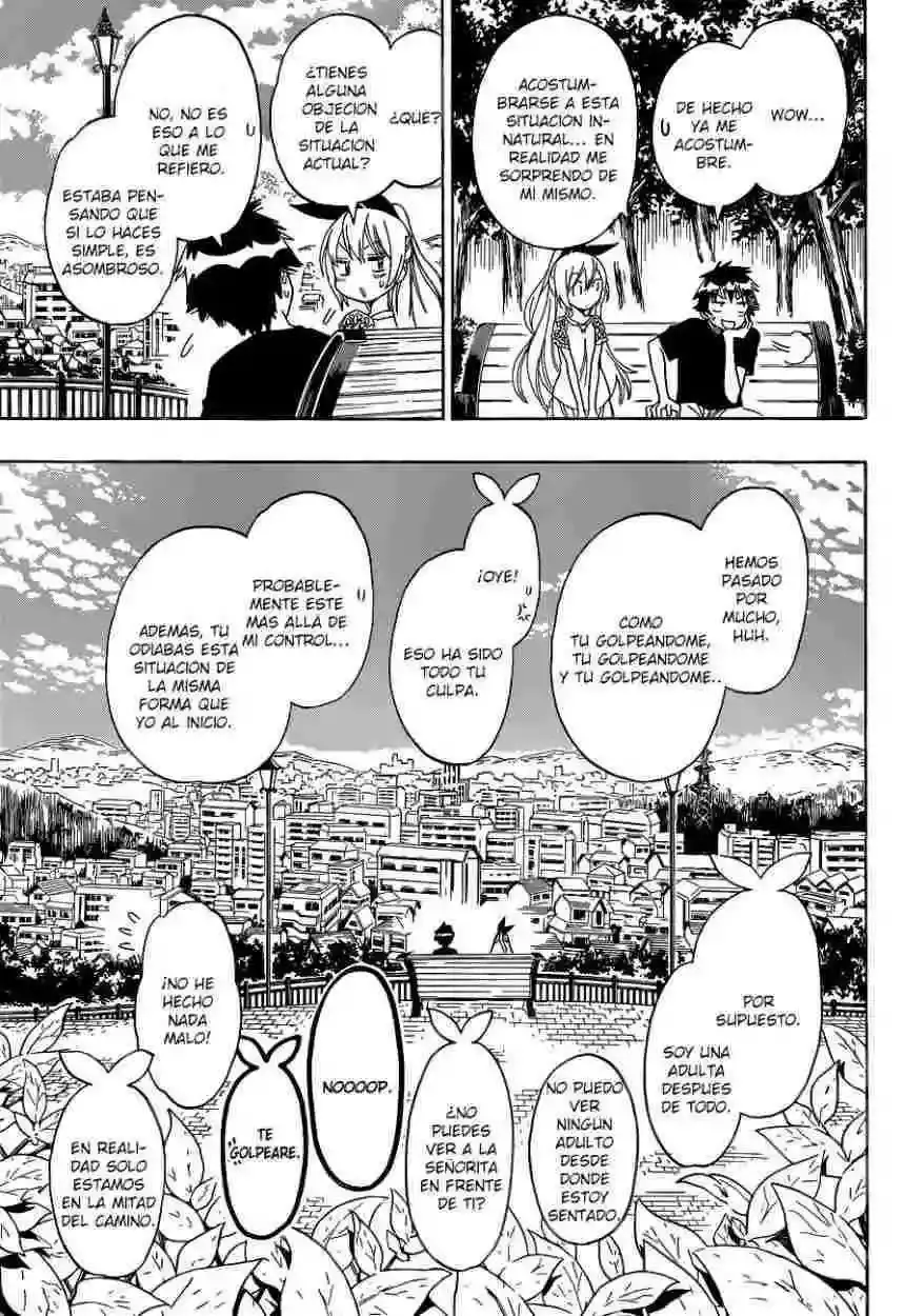 Nisekoi capítulo 100, página 20
