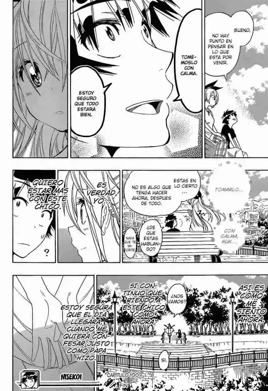 Nisekoi capítulo 100, página 21