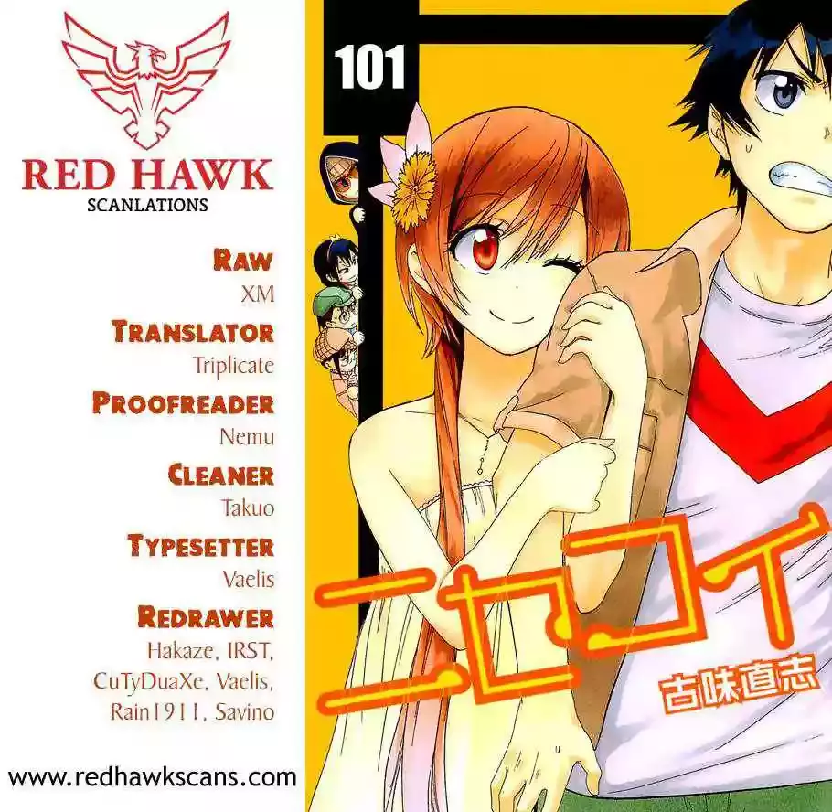 Nisekoi capítulo 101, página 3