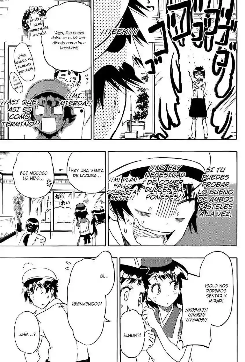 Nisekoi capítulo 101, página 14