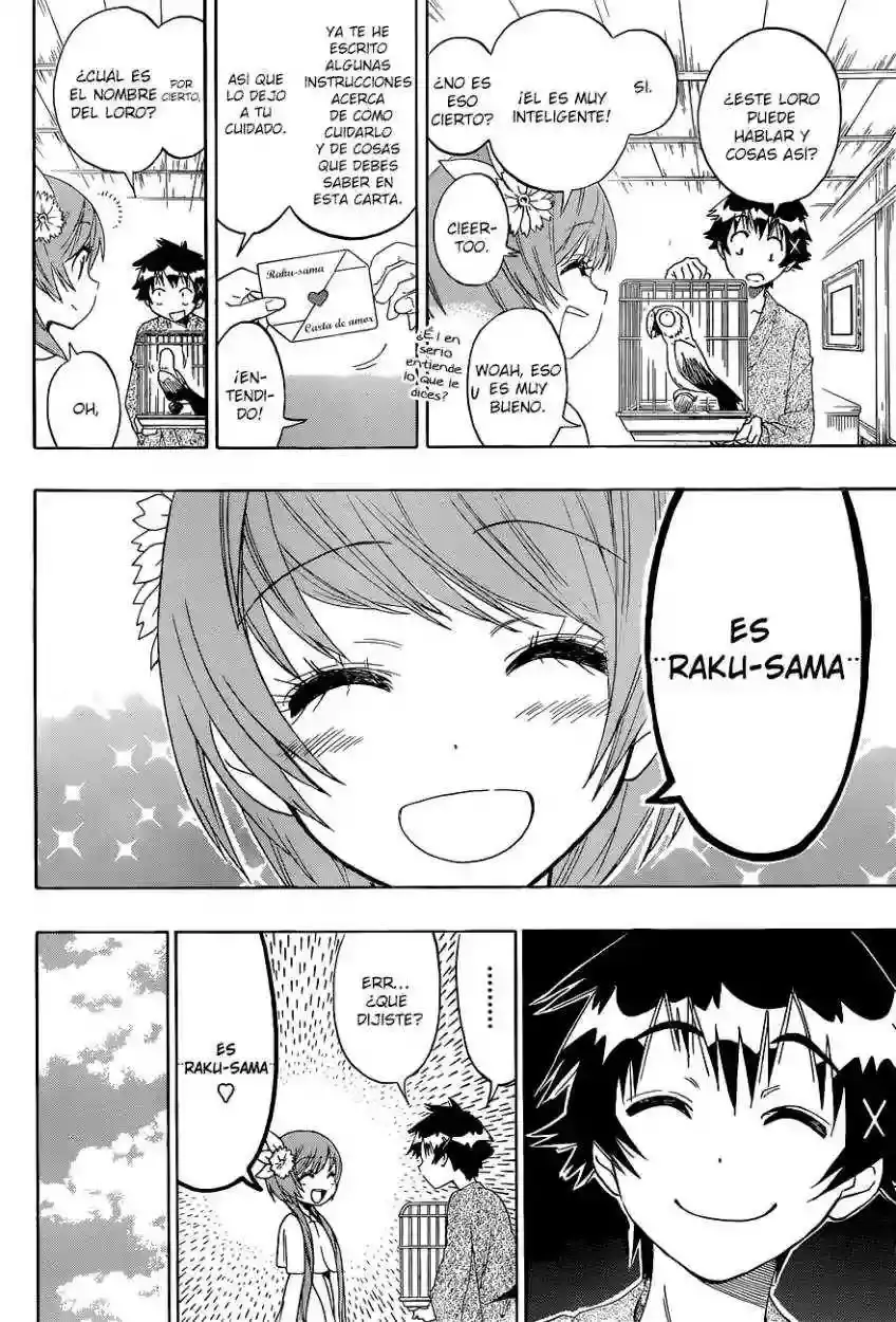 Nisekoi capítulo 104, página 5