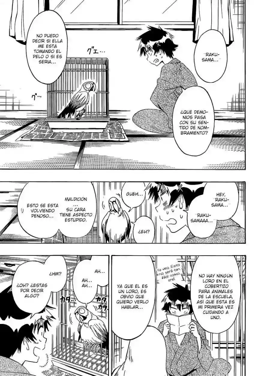 Nisekoi capítulo 104, página 6
