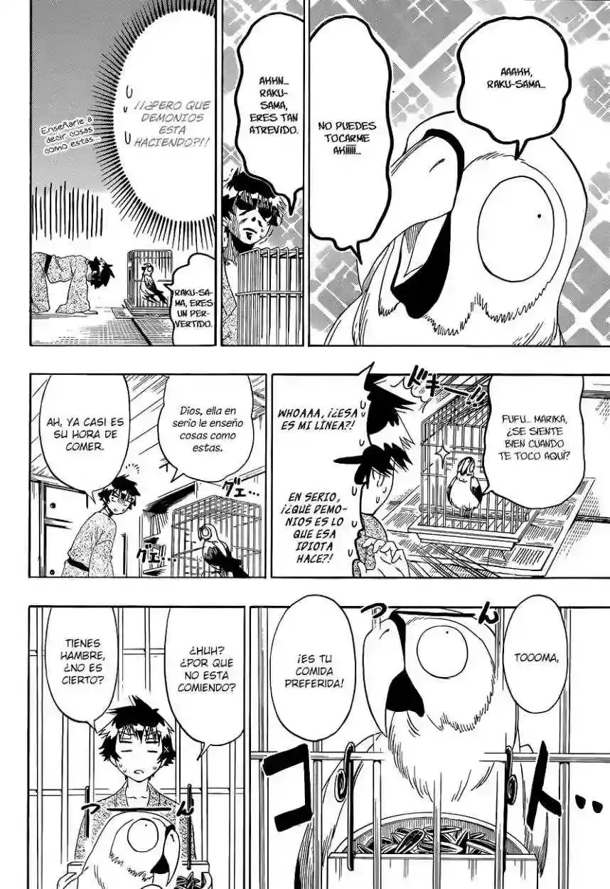 Nisekoi capítulo 104, página 7