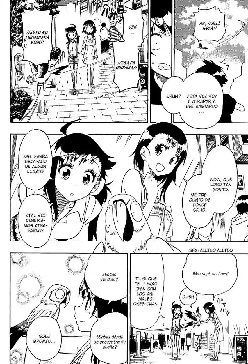 Nisekoi capítulo 104, página 15