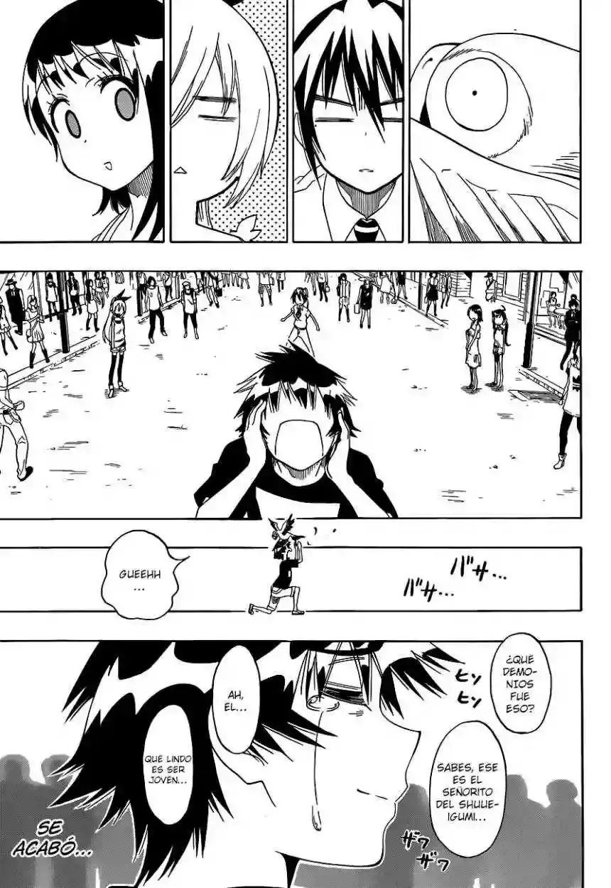 Nisekoi capítulo 104, página 20