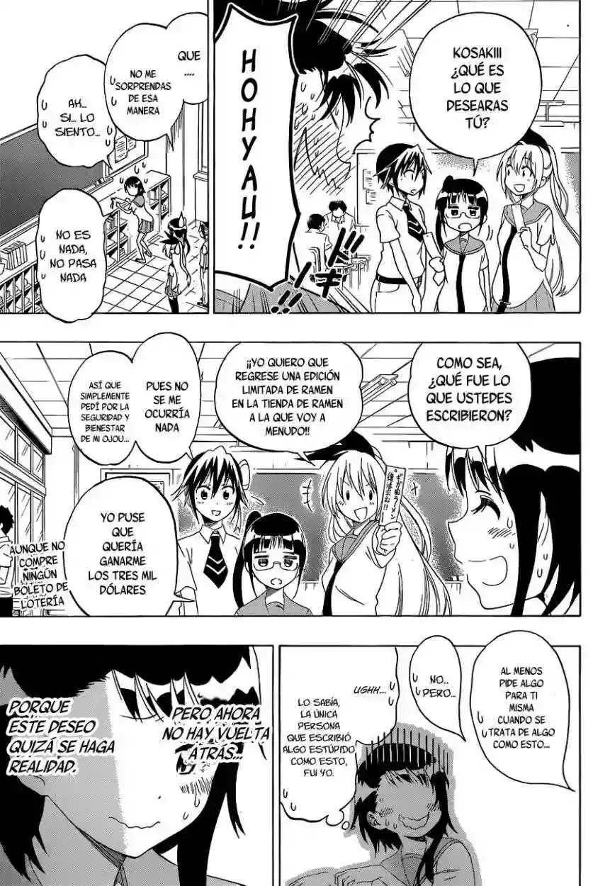 Nisekoi capítulo 105, página 7