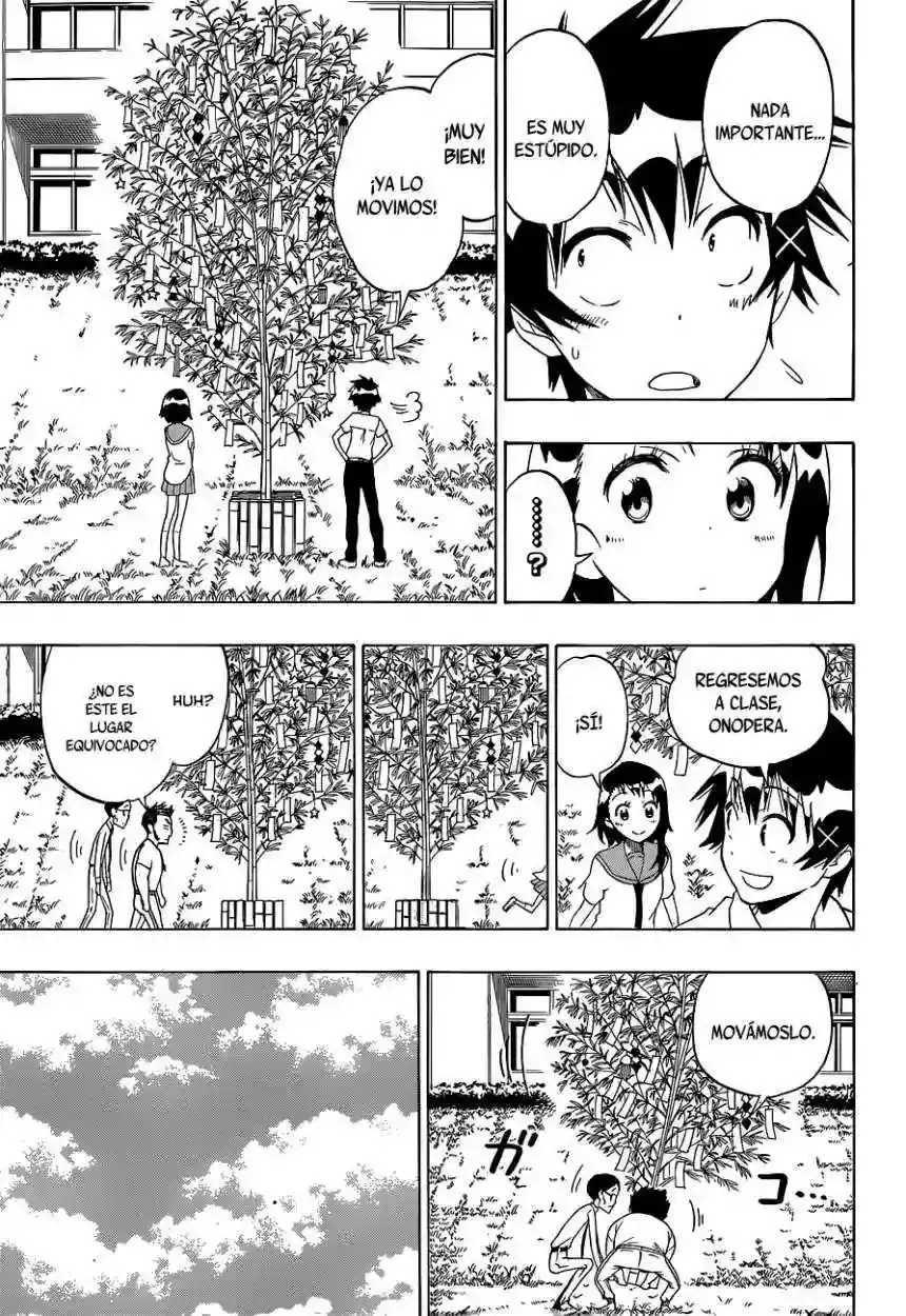 Nisekoi capítulo 105, página 15