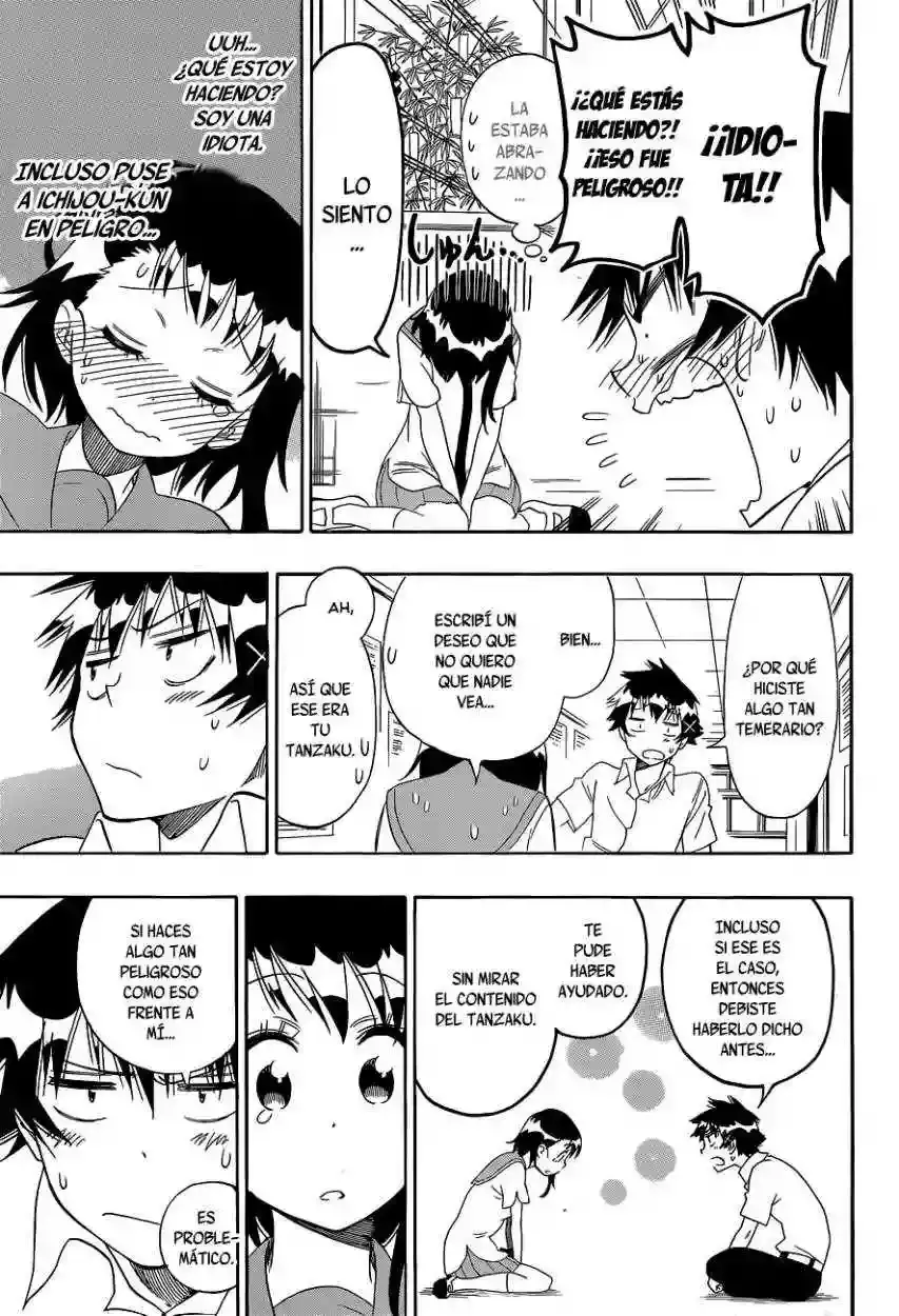 Nisekoi capítulo 105, página 19