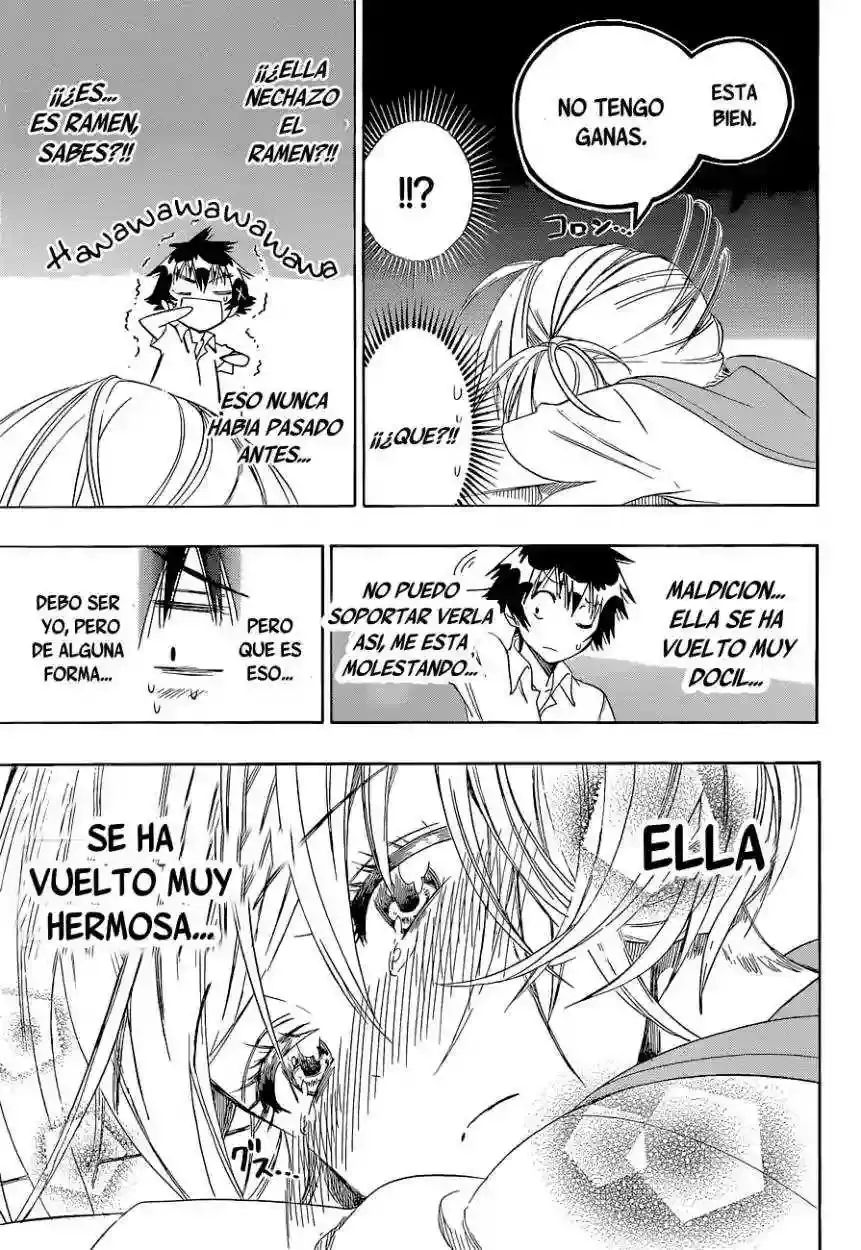 Nisekoi capítulo 106, página 7