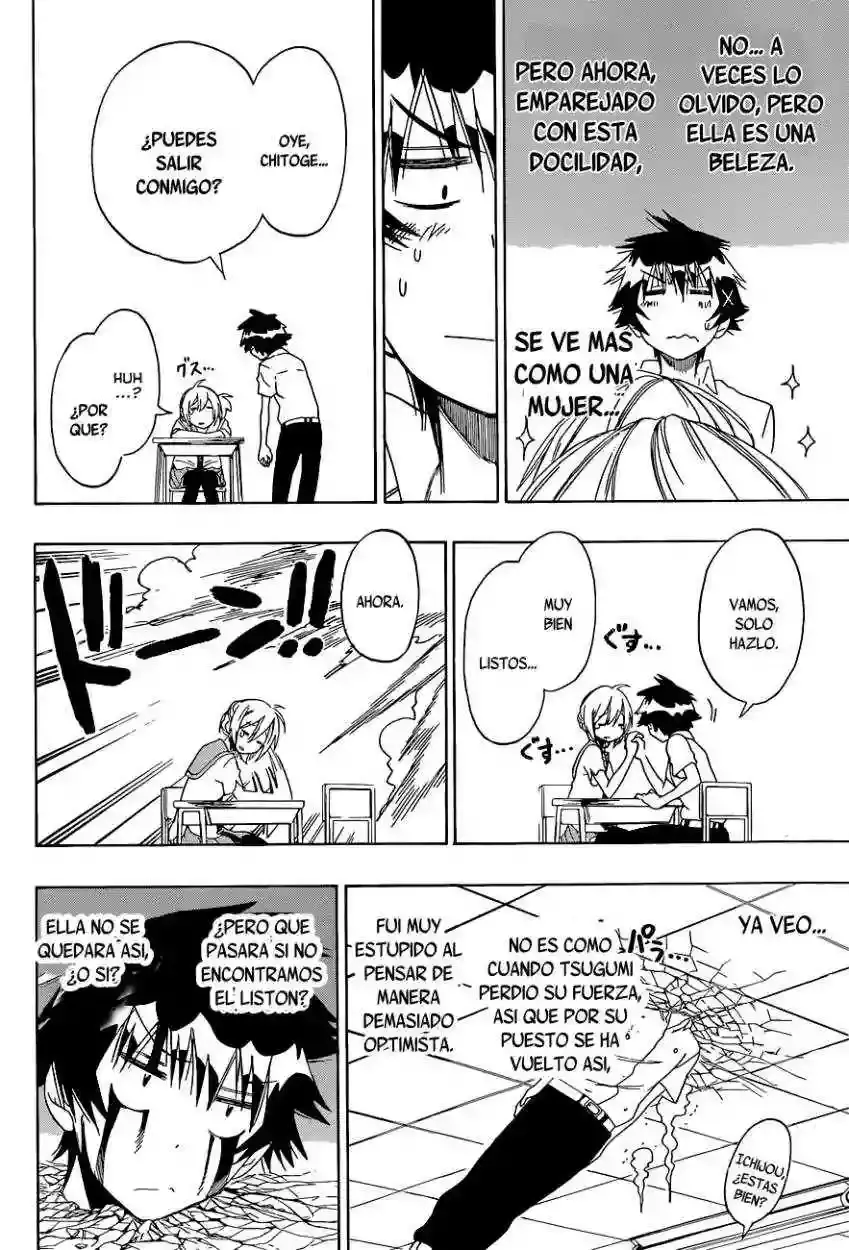 Nisekoi capítulo 106, página 8