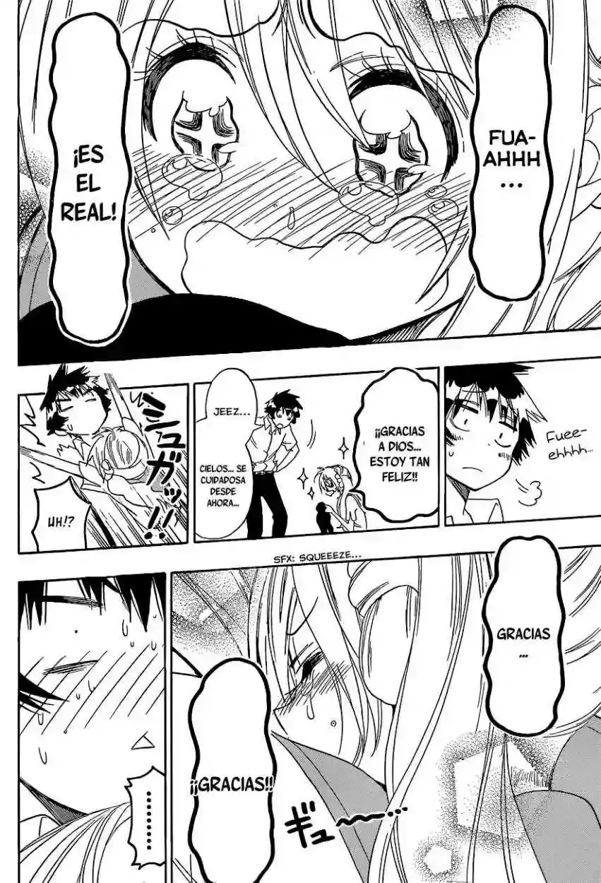 Nisekoi capítulo 106, página 18