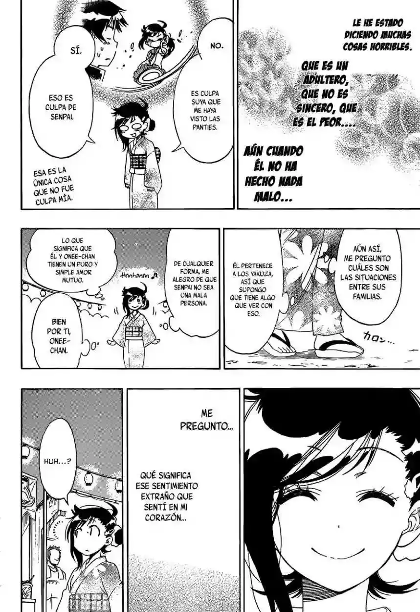 Nisekoi capítulo 108, página 4