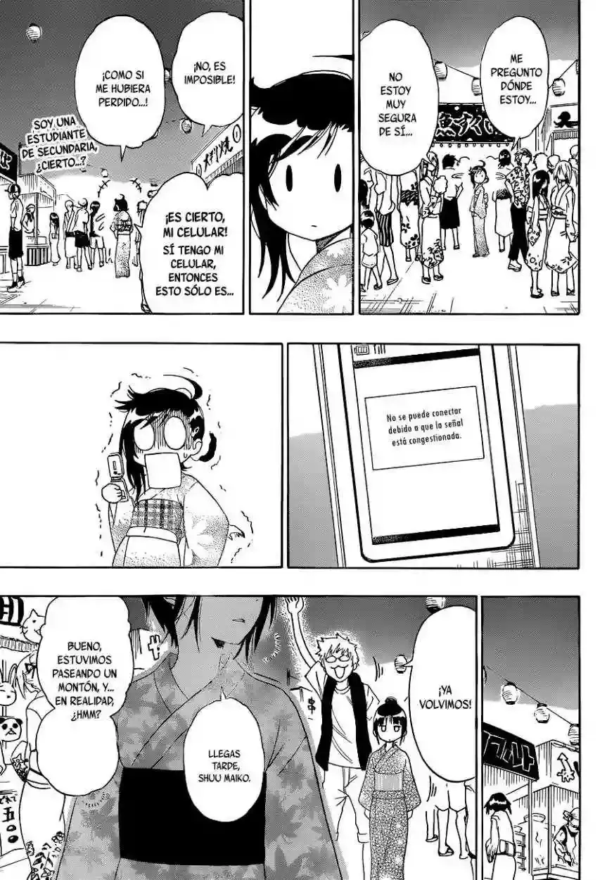 Nisekoi capítulo 108, página 5