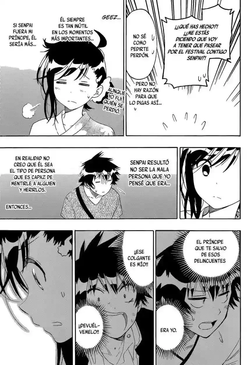 Nisekoi capítulo 108, página 11