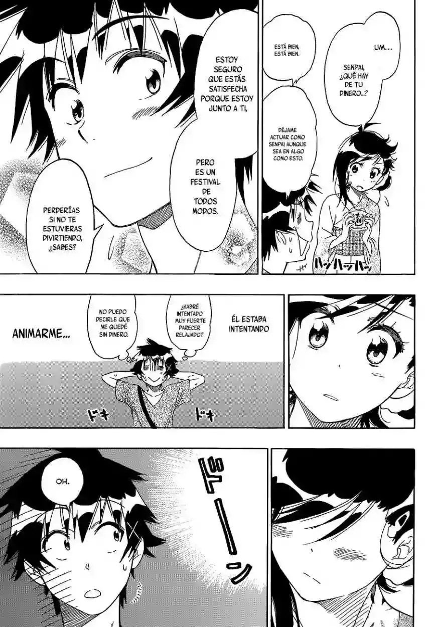 Nisekoi capítulo 108, página 17
