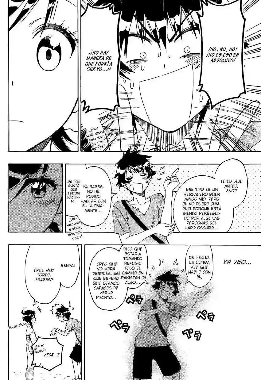 Nisekoi capítulo 109, página 8