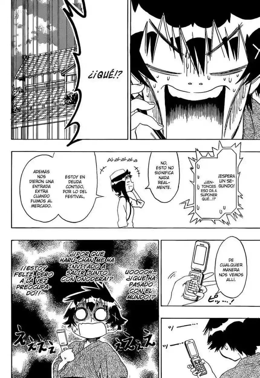 Nisekoi capítulo 110, página 4