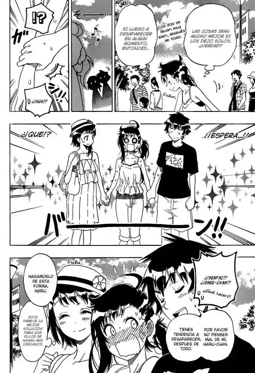 Nisekoi capítulo 110, página 8