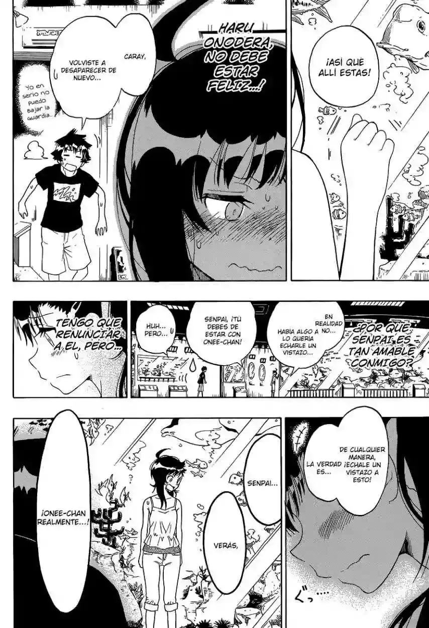 Nisekoi capítulo 110, página 18