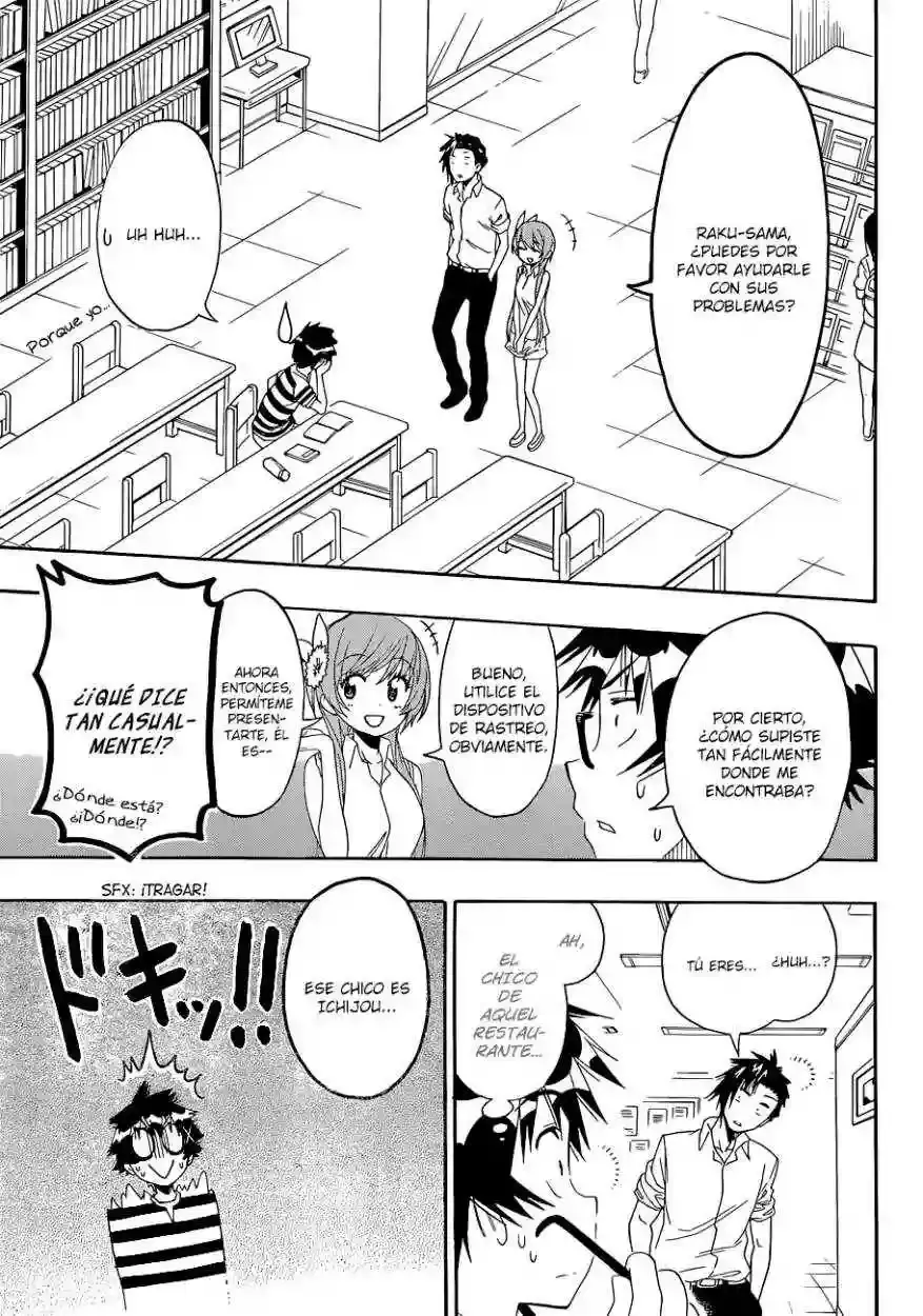 Nisekoi capítulo 112, página 9