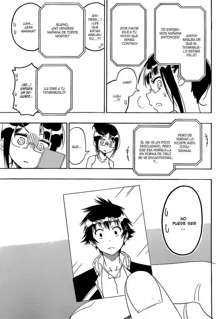Nisekoi capítulo 113, página 8