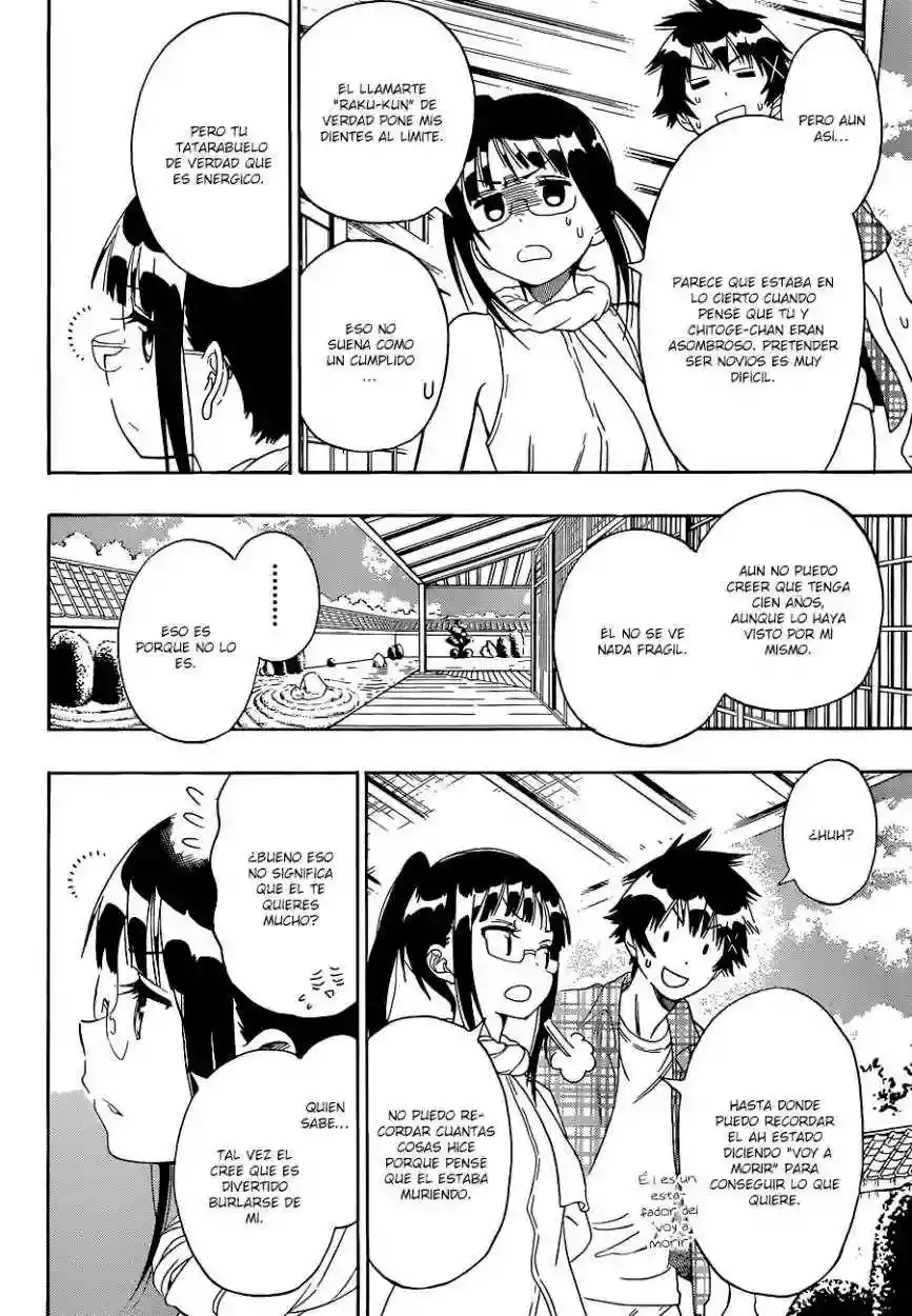 Nisekoi capítulo 113, página 19