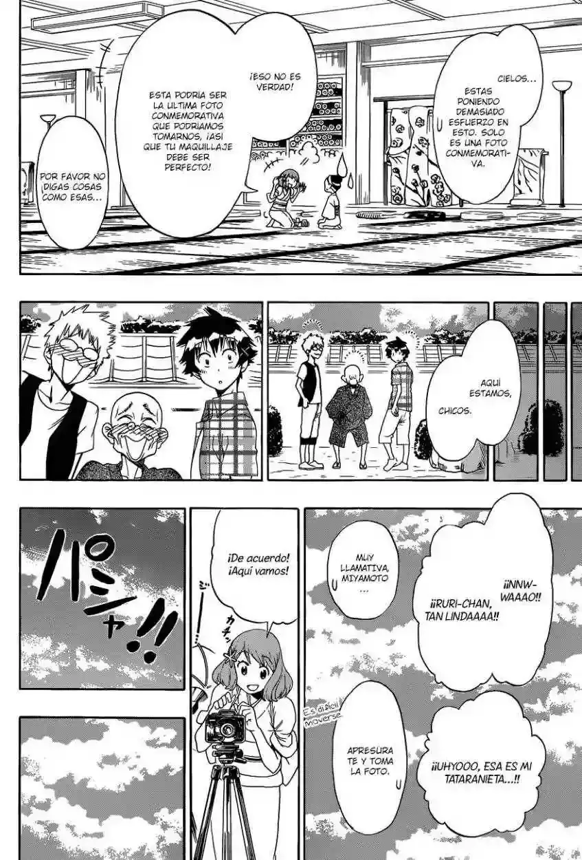 Nisekoi capítulo 115, página 15