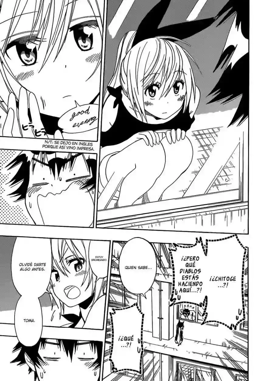 Nisekoi capítulo 117, página 19