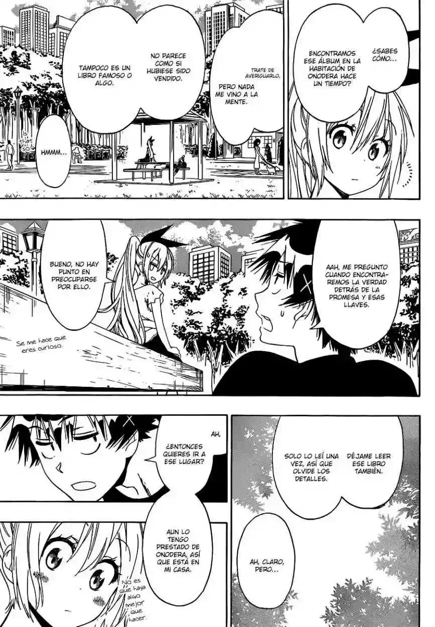 Nisekoi capítulo 118, página 6