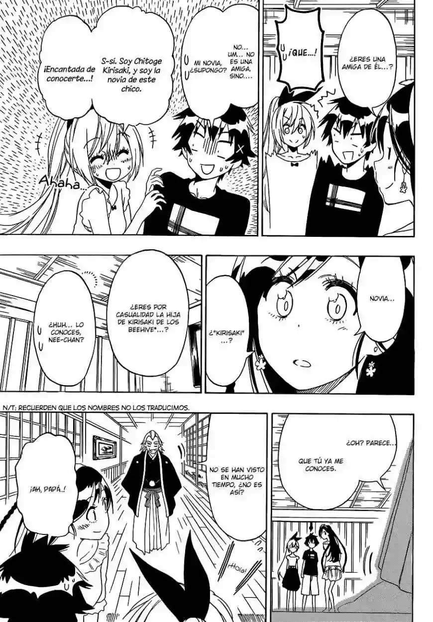 Nisekoi capítulo 118, página 12