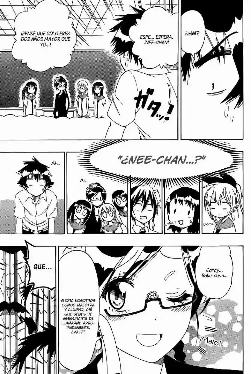 Nisekoi capítulo 119, página 6