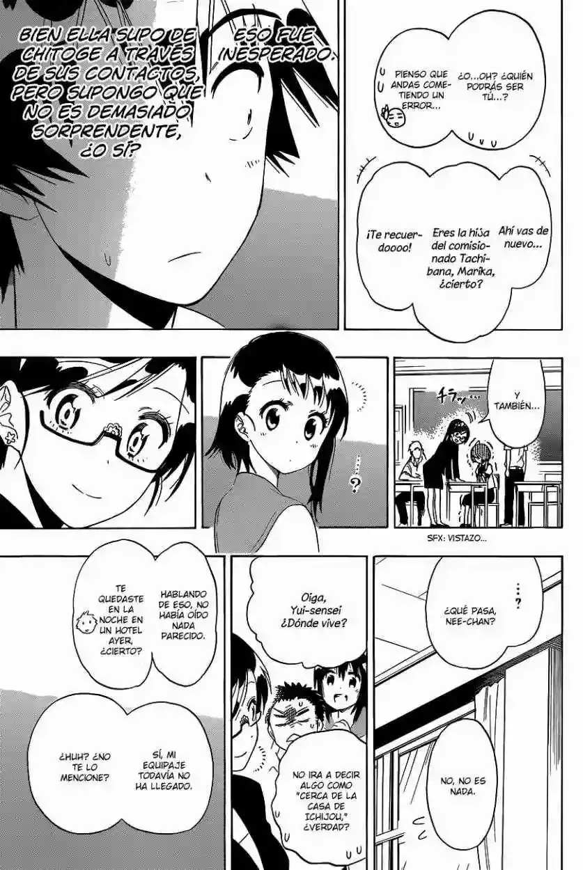 Nisekoi capítulo 119, página 10