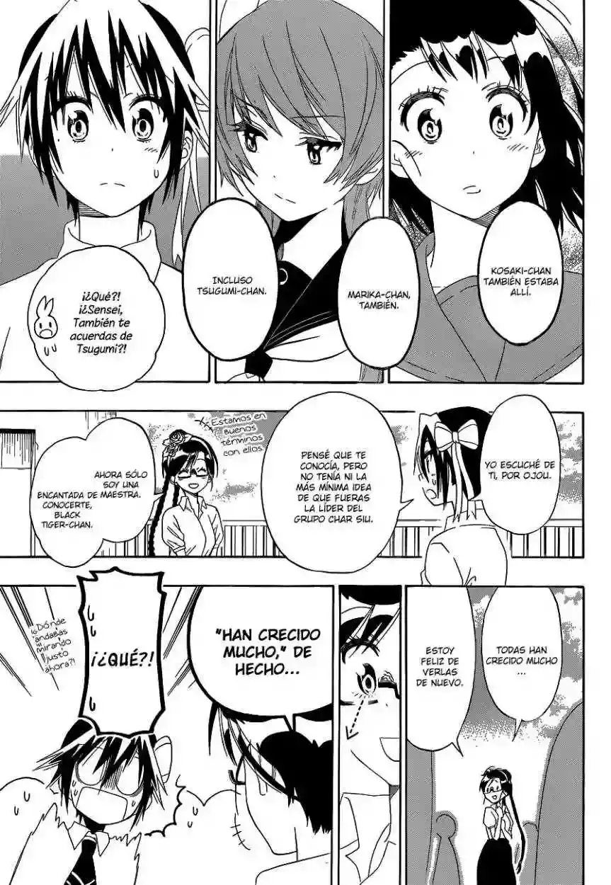 Nisekoi capítulo 120, página 11